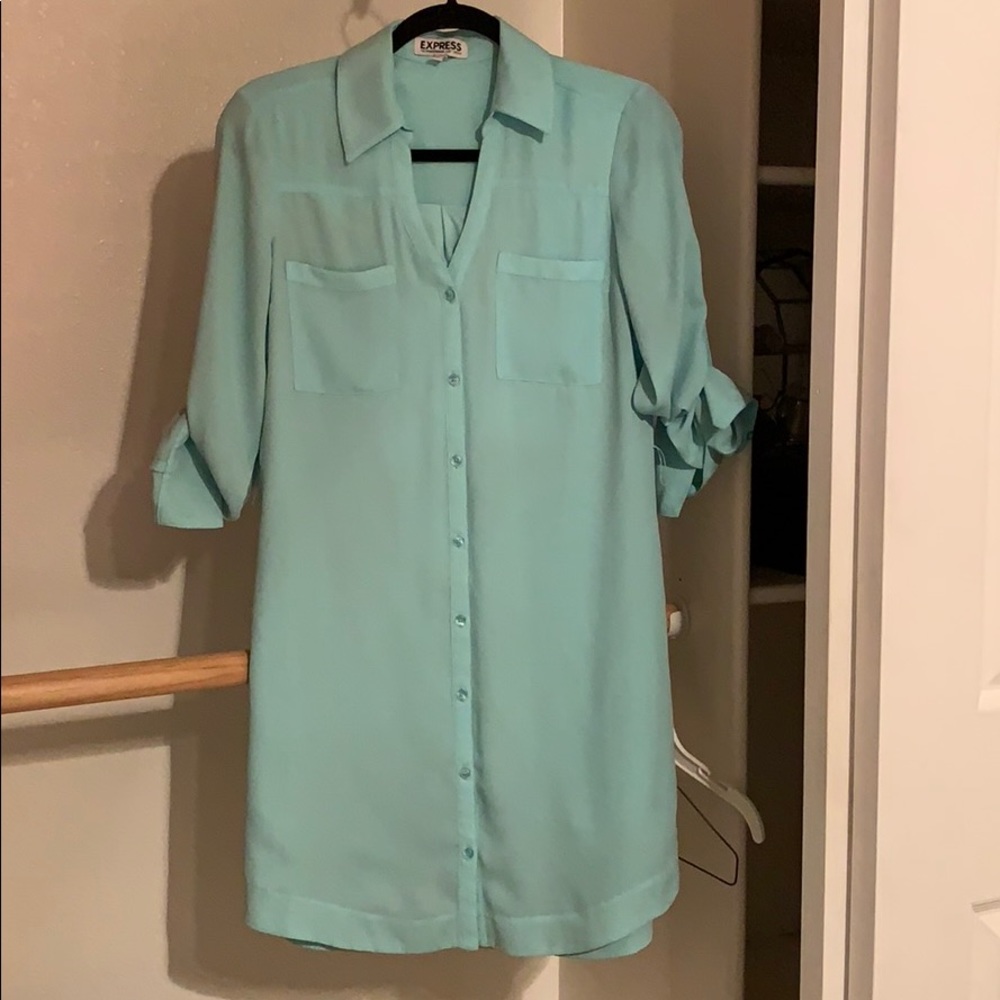Express portofino shirt dress